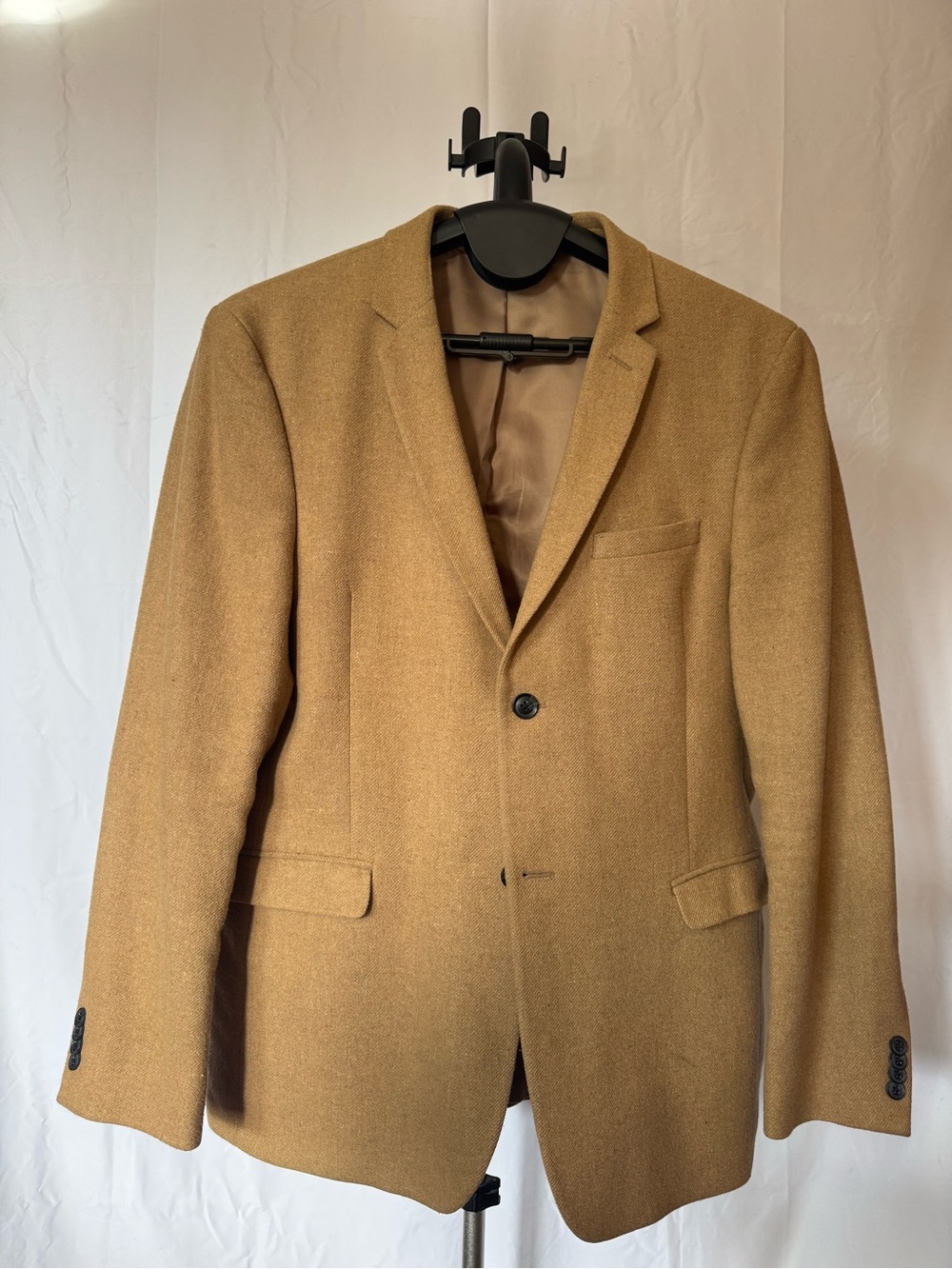Topman Camel Tan Single-Breasted Sport Coat